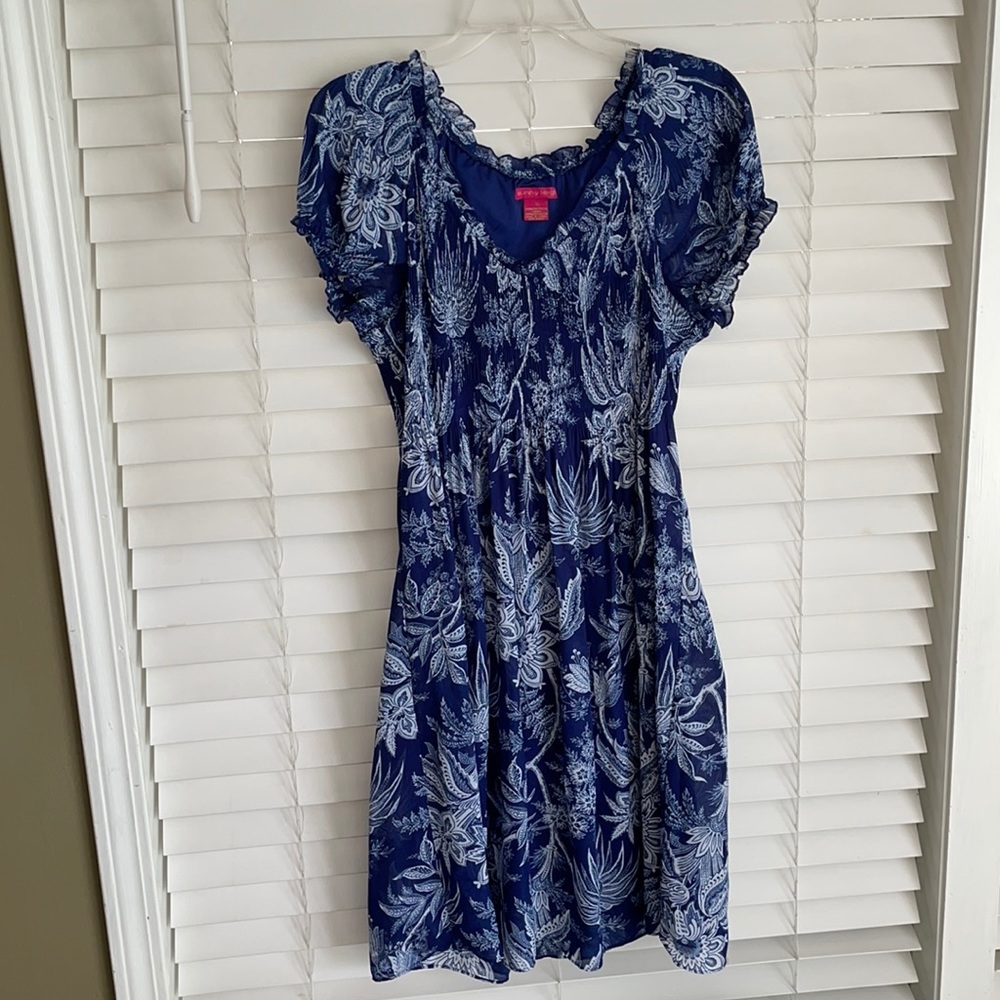 Summery blue Sunny Leigh XL dress